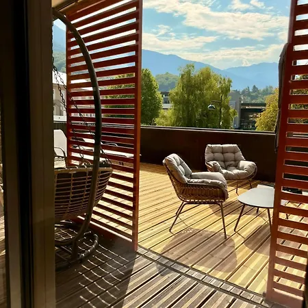 Le Krystal - Premium, Centre-ville, Parking Prive Apartment Albertville