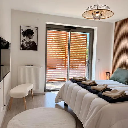 Le Krystal - Premium, Centre-ville, Parking Prive Apartment *
